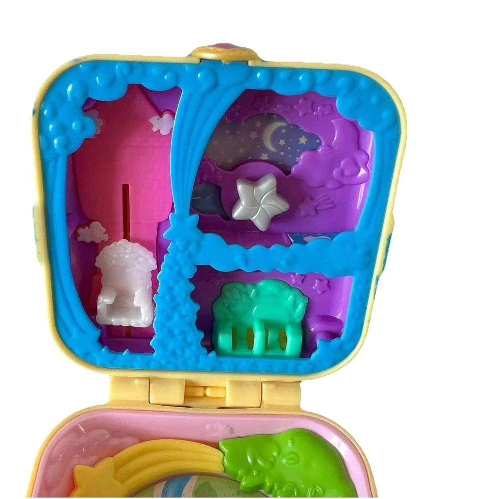 Polly Pocket Magical Starry Dream Castle Playset Mattel GDK78 Yellow Blue